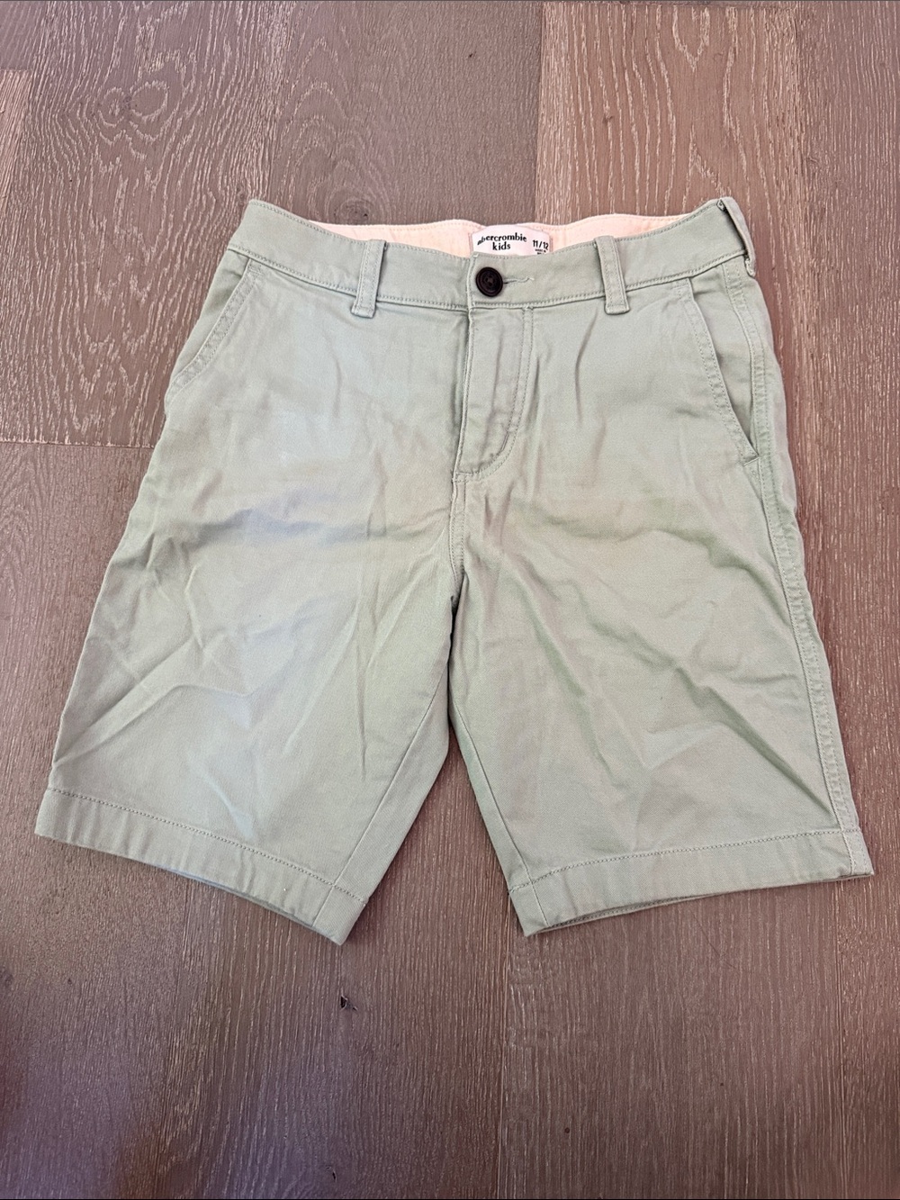 abercrombie kids Light Sage Green Boys Shorts
